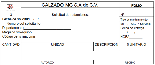 calzado MG 1